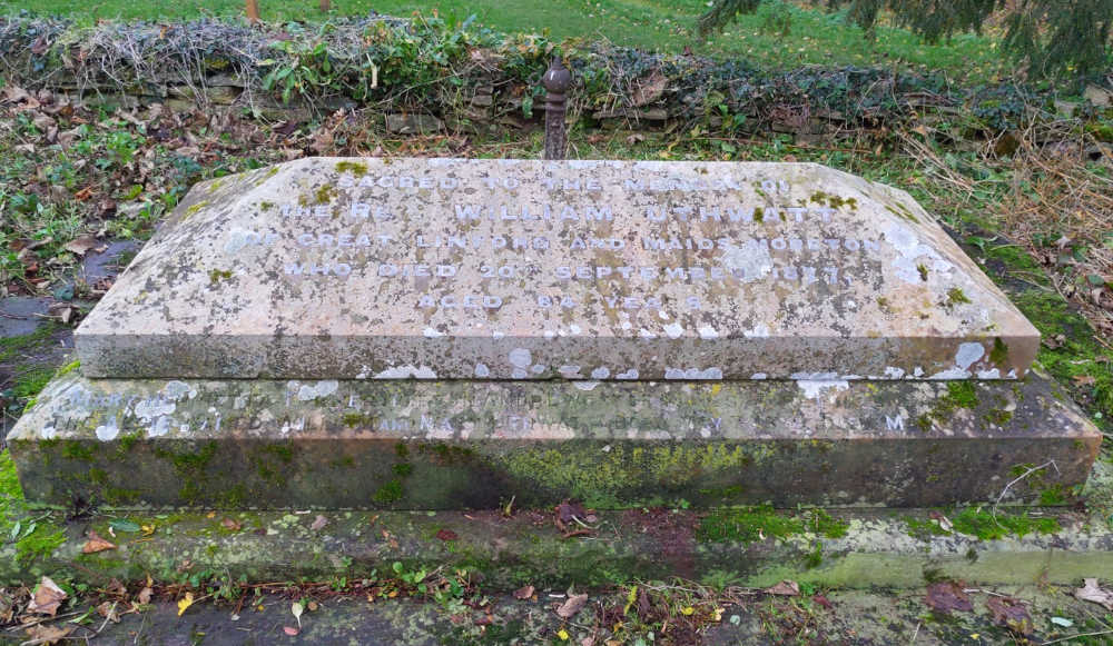 Gravestone of Reverend William Andrewes Uthwatt