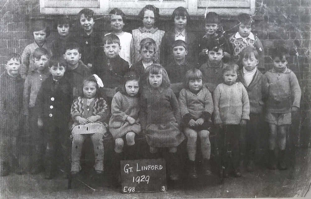 St. Andrews School Great Linford, class photograph 1929.