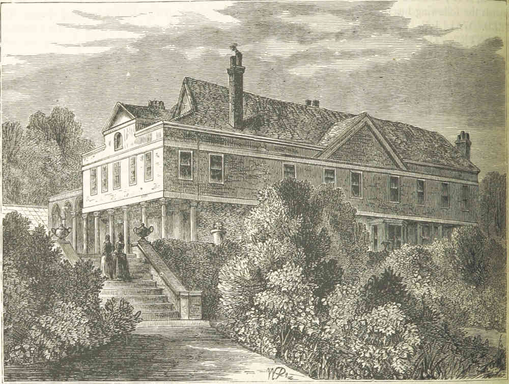 Lauderdale House, Highgate in 1820