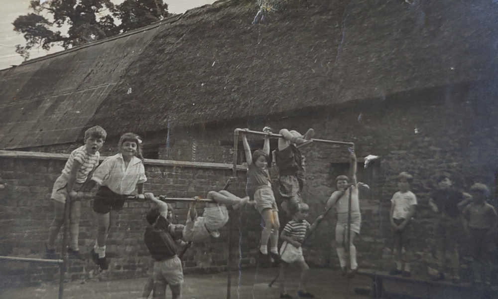 Playground, St. Andrew's School, Great Linford, 1966.