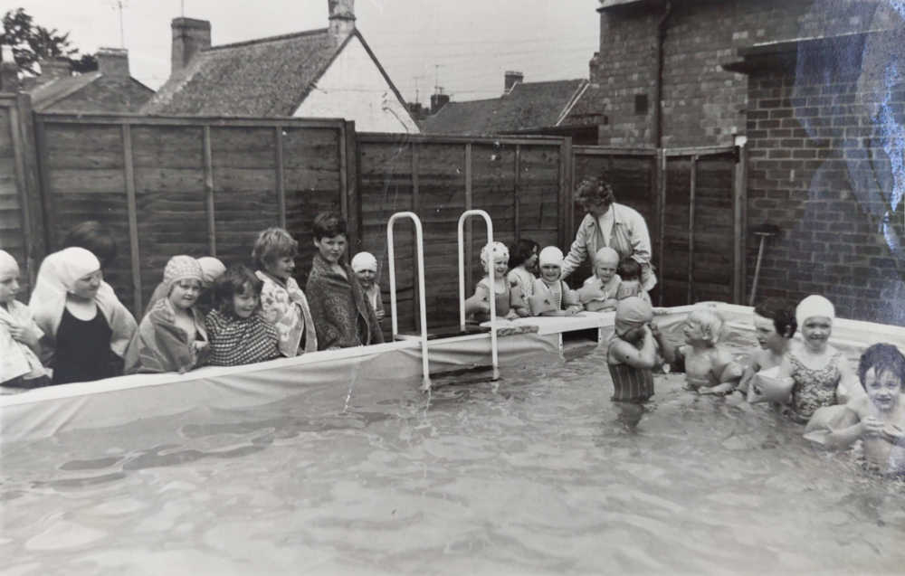 Swimming pool. St. Andrew's school, Great Linford.